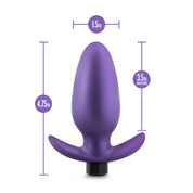 Anal Adventures Matrix - Excelsior Plug - Astro Violet-Anal Toys & Stimulators-Blush-Andy's Adult World