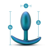 Anal Adventures Matrix - Nebula Plug - Lunar Blue-Anal Toys & Stimulators-Blush-Andy's Adult World