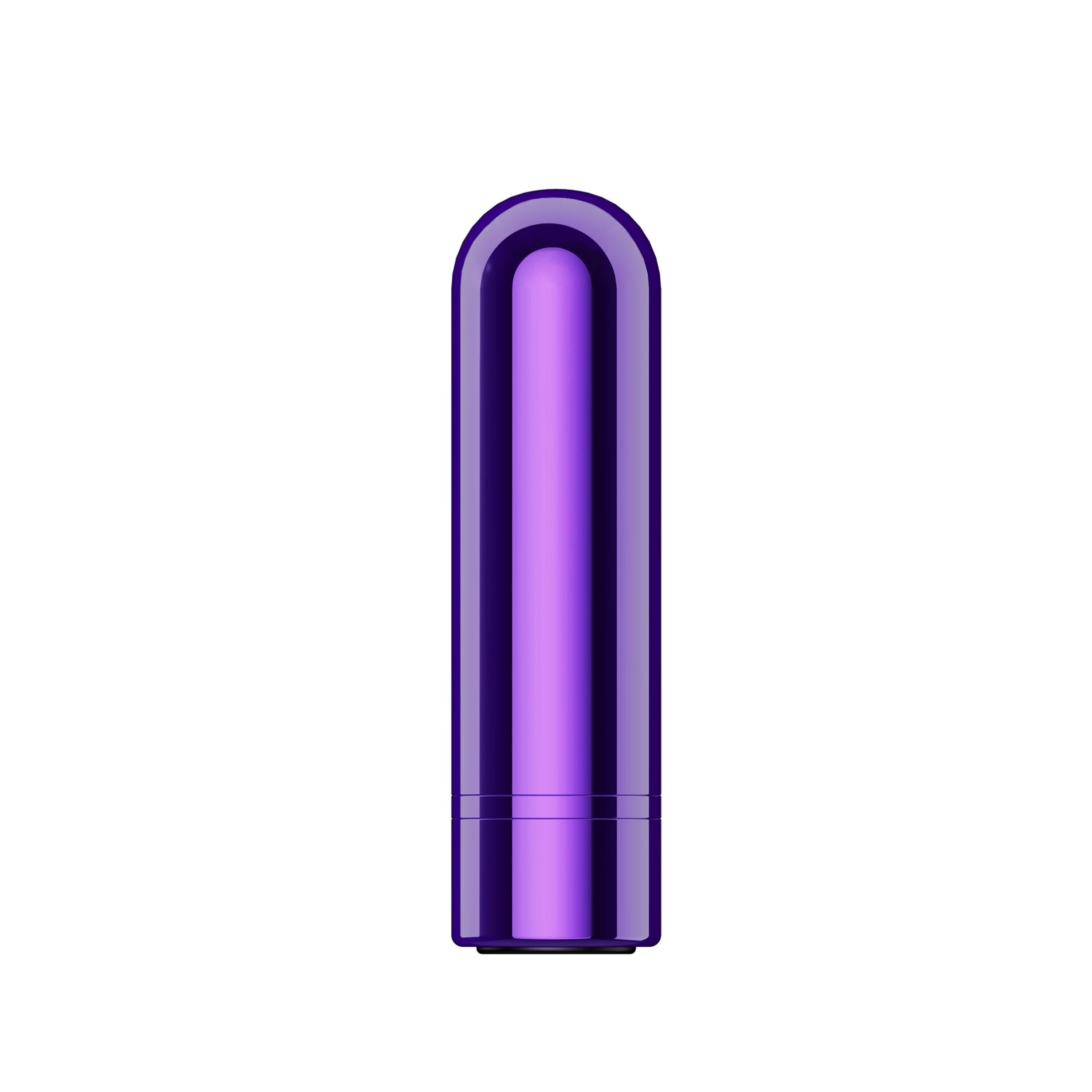 Kool Vibes - Rechargeable Mini Bullet - Grape-Vibrators-Blush-Andy's Adult World