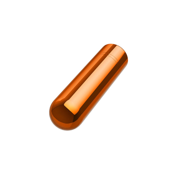 Kool Vibes - Rechargeable Mini Bullet - Tangerine-Vibrators-Blush-Andy's Adult World