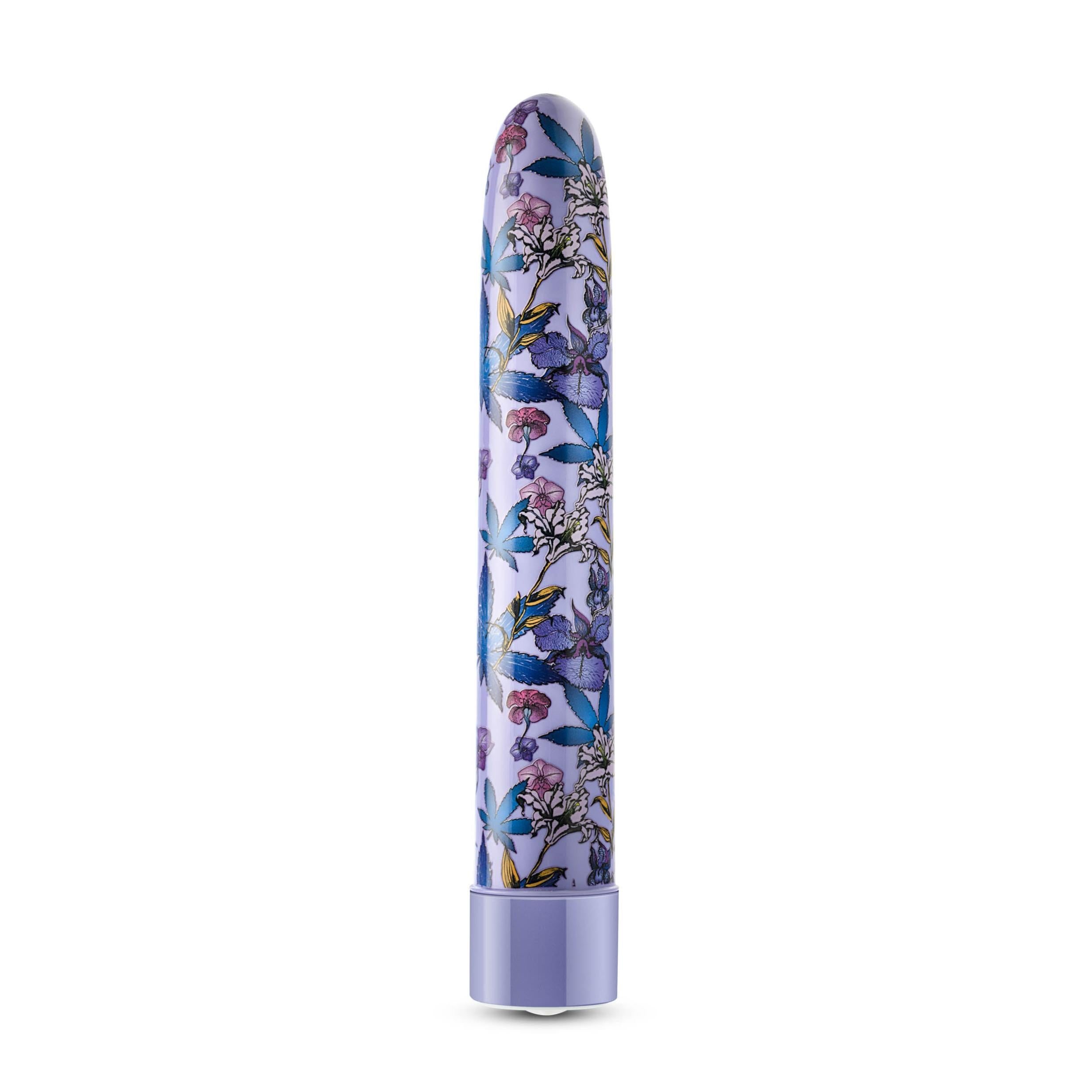 Limited Addiction - Floradelic - 7 Inch Rechargeable Vibe - Purple-Vibrators-Blush-Andy's Adult World