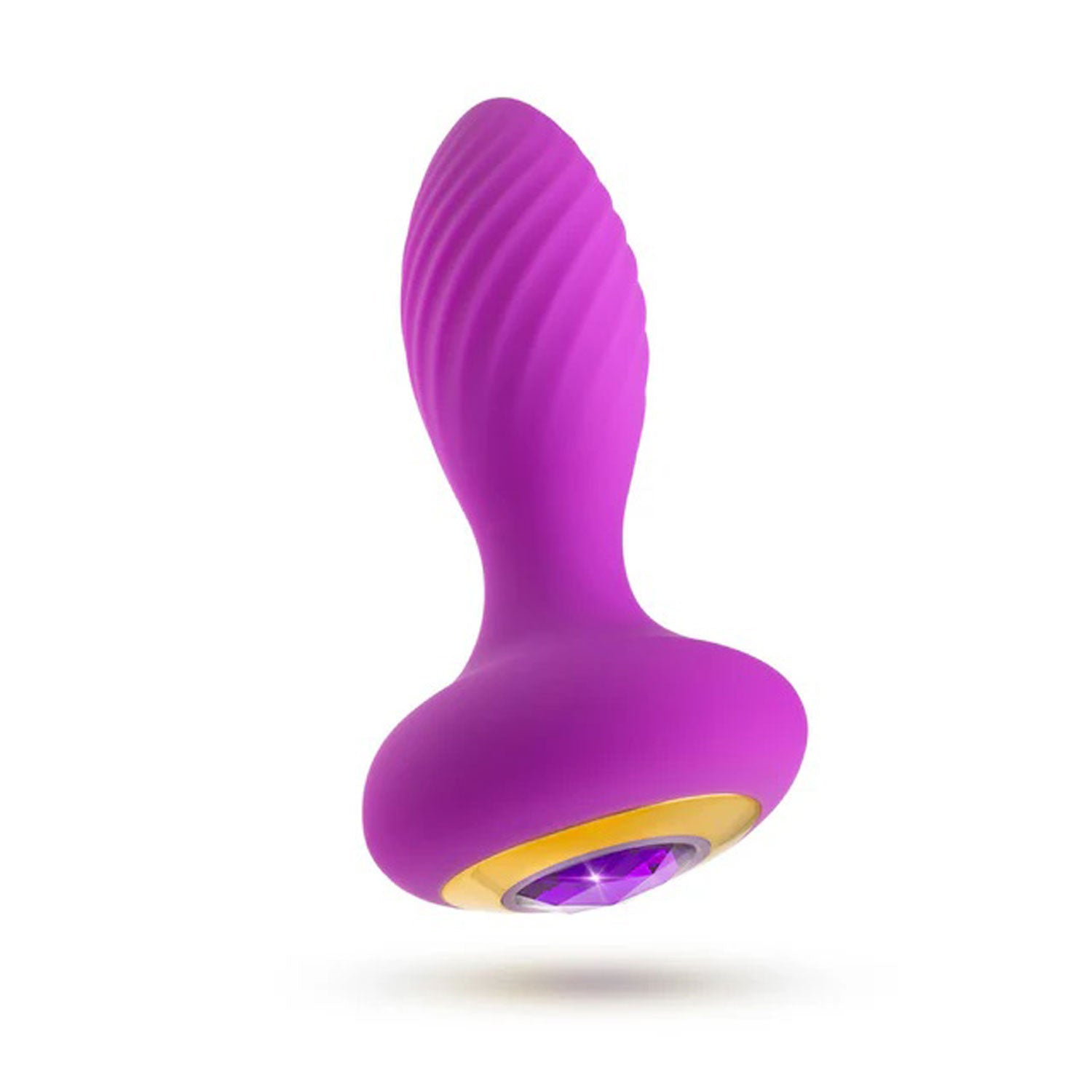 Oh My Gem - Charm Plug - Amethyst - Purple-Anal Toys & Stimulators-Blush-Andy's Adult World