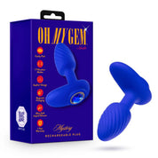 Oh My Gem - Mystery Plug - Sapphire - Blue-Anal Toys & Stimulators-Blush-Andy's Adult World