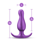 Anal Adventures Matrix - Quantum Plug - Galactic Purple-Anal Toys & Stimulators-Blush-Andy's Adult World