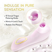 Delice Fleur Air Pulsing Vibe - Barely Purple-Vibrators-Blush-Andy's Adult World