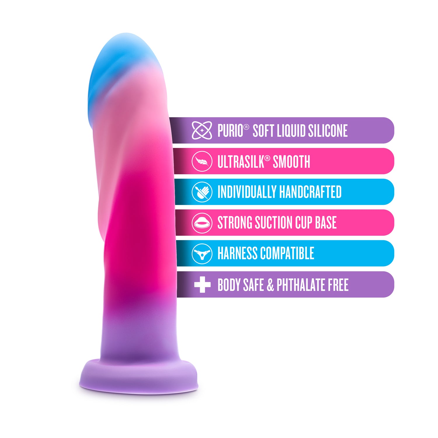 Avant - Borealis Dreams - Cotton Candy-Dildos & Dongs-Blush-Andy's Adult World