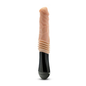 Dr. Skin Silicone - Dr. Knight - Thrusting Gyrating Vibrating Dildo - Beige-Vibrators-Blush-Andy's Adult World