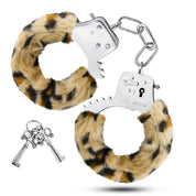 Temptasia Beginner Cuffs Leopard-Bondage & Fetish Toys-Blush-Andy's Adult World