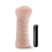 Enlust - Destini - Vibrating Stroker - Beige-Masturbation Aids for Males-Blush-Andy's Adult World