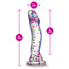 Neo Elite - Glow in the Dark - Hanky-Panky - Confetti-Dildos & Dongs-Blush-Andy's Adult World
