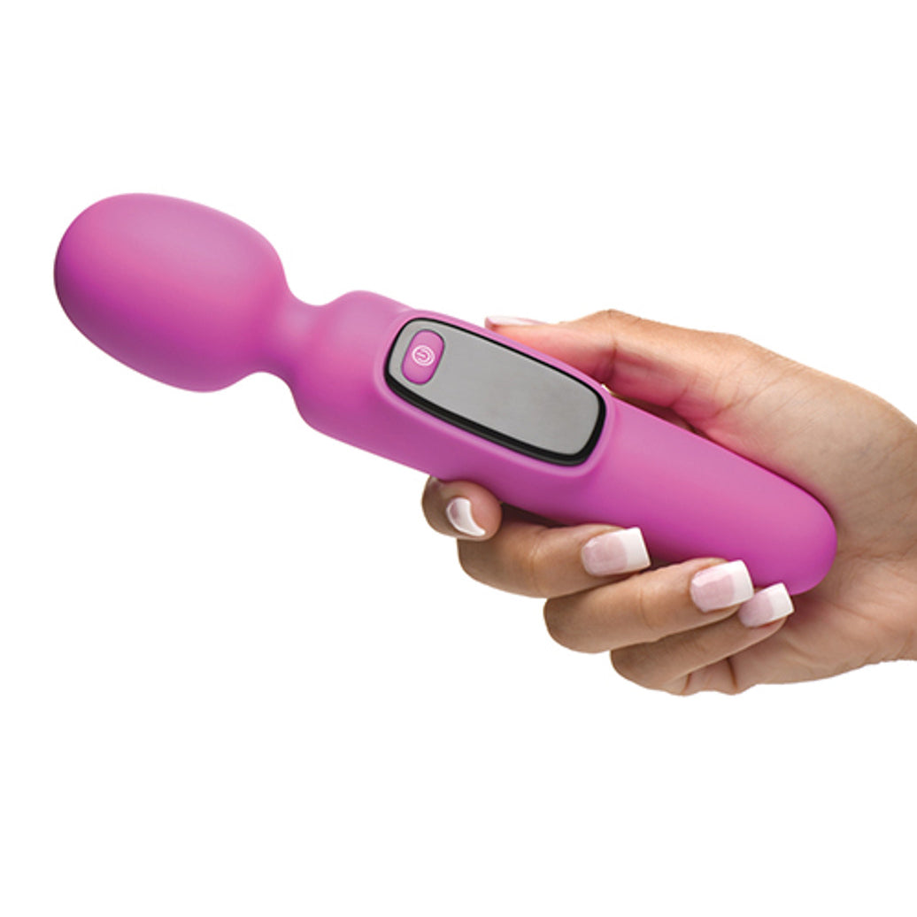 Bang Digital Silicone Wand - Purple-Vibrators-XR Brands Bang-Andy's Adult World