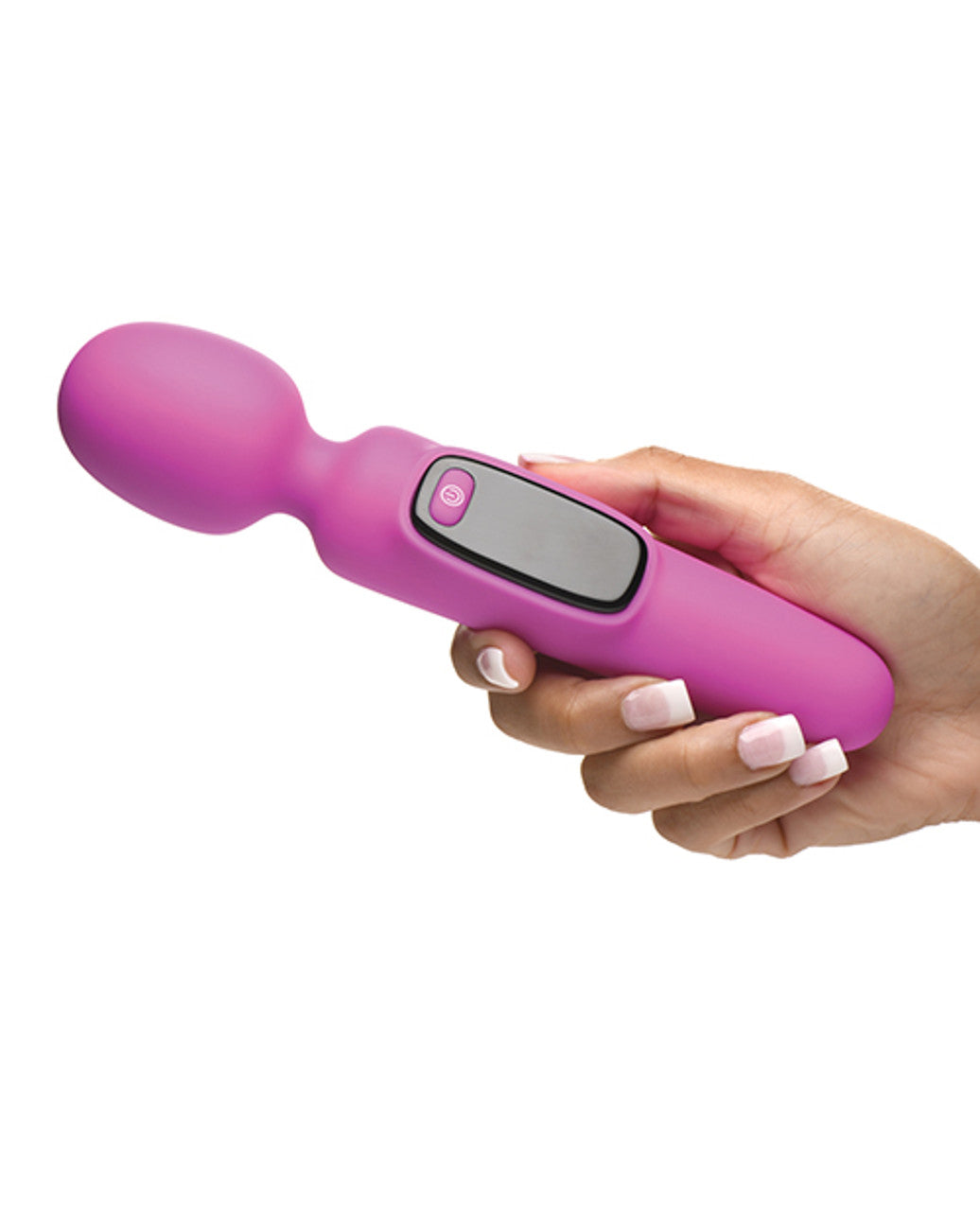 Bang Digital Silicone Wand - Purple-Vibrators-XR Brands Bang-Andy's Adult World