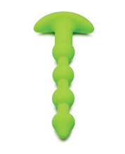 Glow in the Dark Anal Beads - Green-Anal Toys & Stimulators-XR Brands Bang-Andy's Adult World