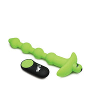 Glow in the Dark Anal Beads - Green-Anal Toys & Stimulators-XR Brands Bang-Andy's Adult World