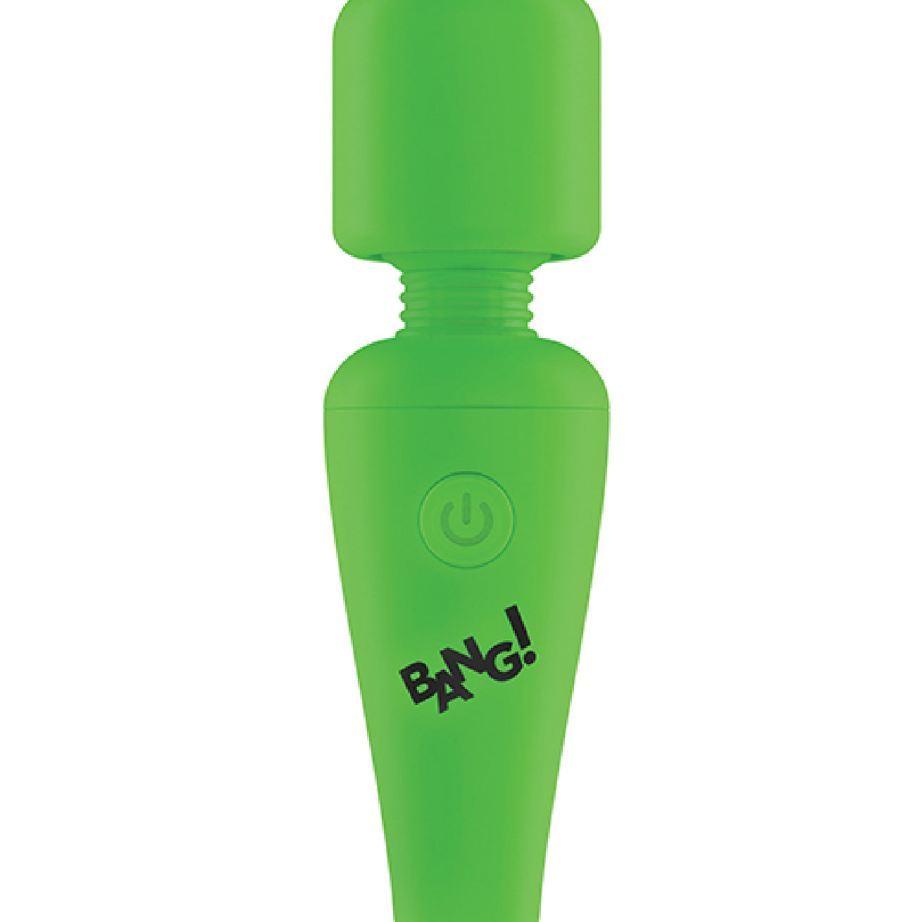 Glow in the Dark Mini Wand - Green-Vibrators-XR Brands Bang-Andy's Adult World