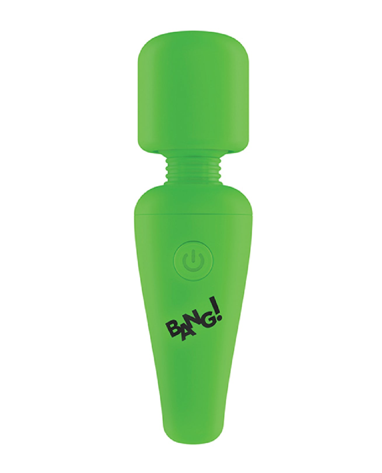 Glow in the Dark Mini Wand - Green-Vibrators-XR Brands Bang-Andy's Adult World