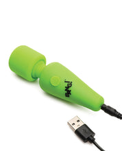 Glow in the Dark Mini Wand - Green-Vibrators-XR Brands Bang-Andy's Adult World