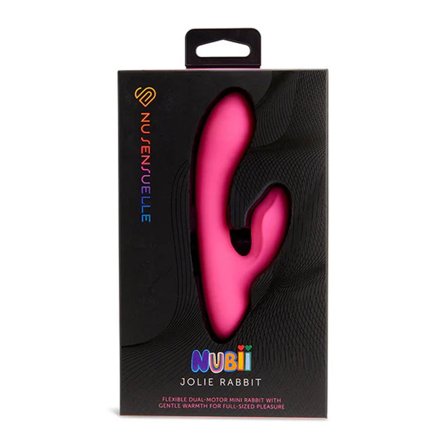 Nu Sensuelle Nubii Jolie Mini Rabbit - Pink-Vibrators-Nu Sensuelle-Andy's Adult World