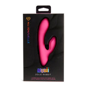 Nu Sensuelle Nubii Jolie Mini Rabbit - Pink-Vibrators-Nu Sensuelle-Andy's Adult World