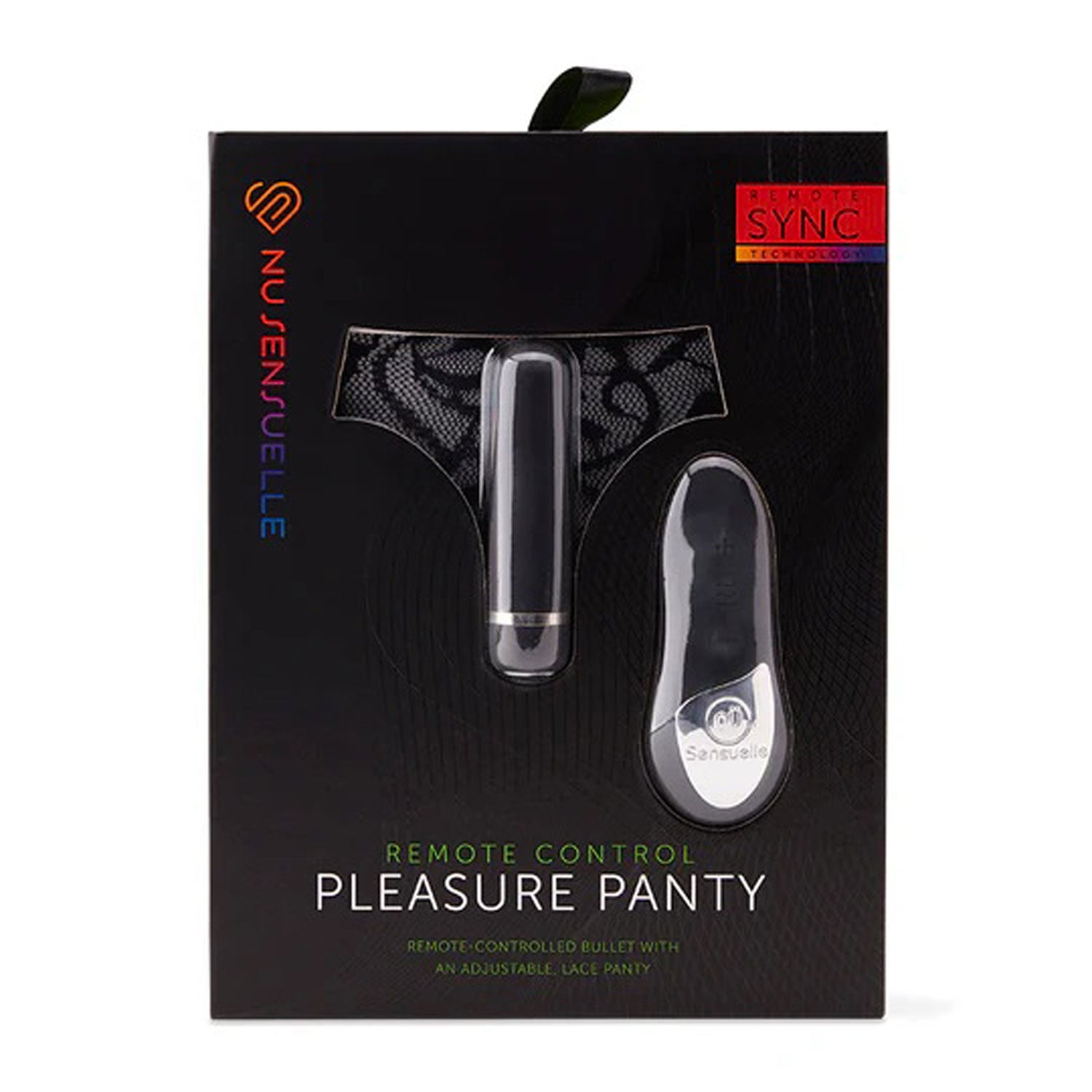 Nu Sensuelle Remote Control Pleasure Panty - Black-Massagers-Nu Sensuelle-Andy's Adult World