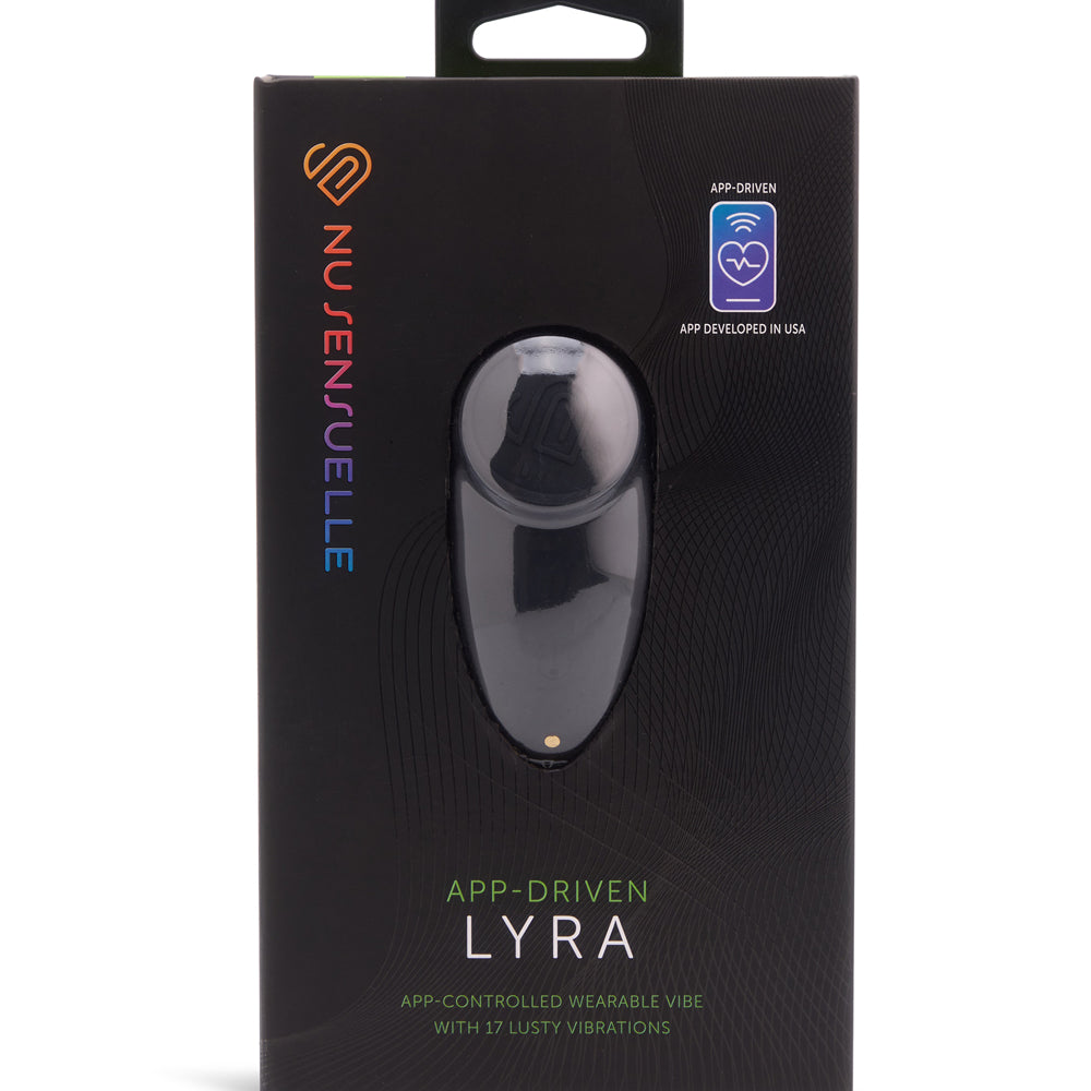 Nu Sensuelle Lyra Panty Vibe App Driven - Black-Vibrators-Nu Sensuelle-Andy's Adult World