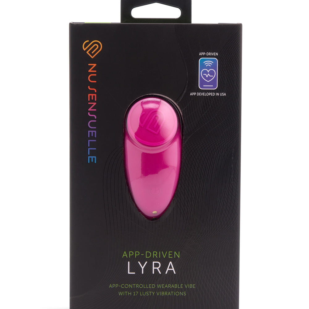 Nu Sensuelle Lyra Panty Vibe App Driven - Magenta-Vibrators-Nu Sensuelle-Andy's Adult World