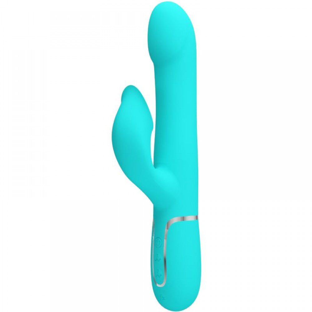 Falin Rabbit Vibrator Pearls - Turquoise-Vibrators-Pretty Love-Andy's Adult World