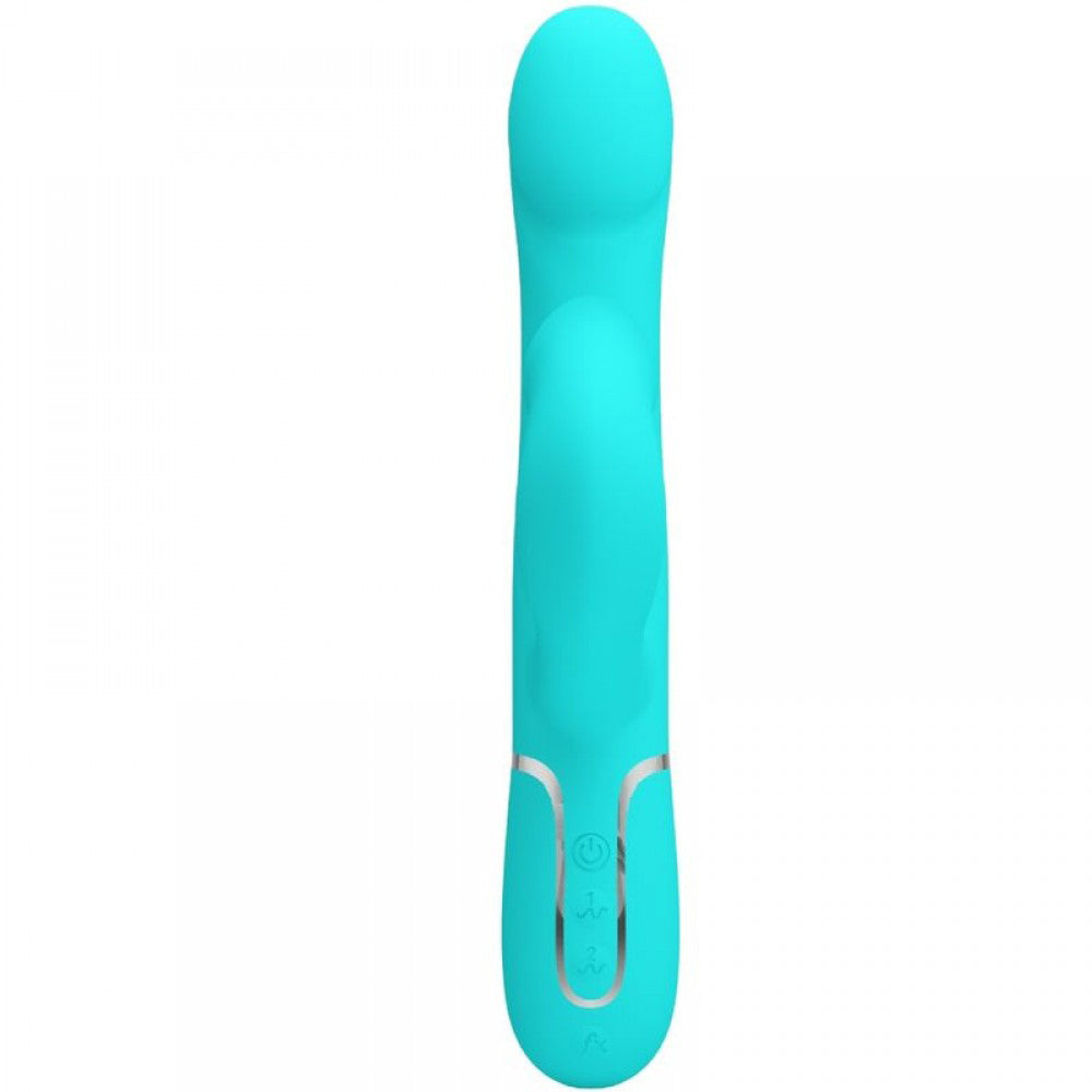 Falin Rabbit Vibrator Pearls - Turquoise-Vibrators-Pretty Love-Andy's Adult World