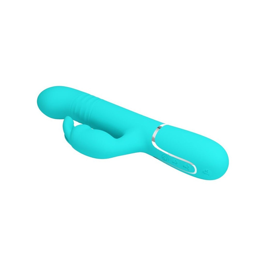 Coale Rabbit Vibrator Pearls - Turquoise-Vibrators-Pretty Love-Andy's Adult World