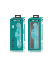 Coale Rabbit Vibrator Pearls - Turquoise-Vibrators-Pretty Love-Andy's Adult World