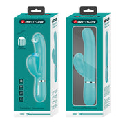 Perdita Twinkled Tenderness Vibrator - Turquoise-Vibrators-Pretty Love-Andy's Adult World