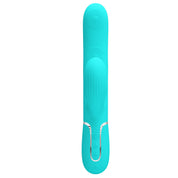 Perdita Twinkled Tenderness Vibrator - Turquoise-Vibrators-Pretty Love-Andy's Adult World