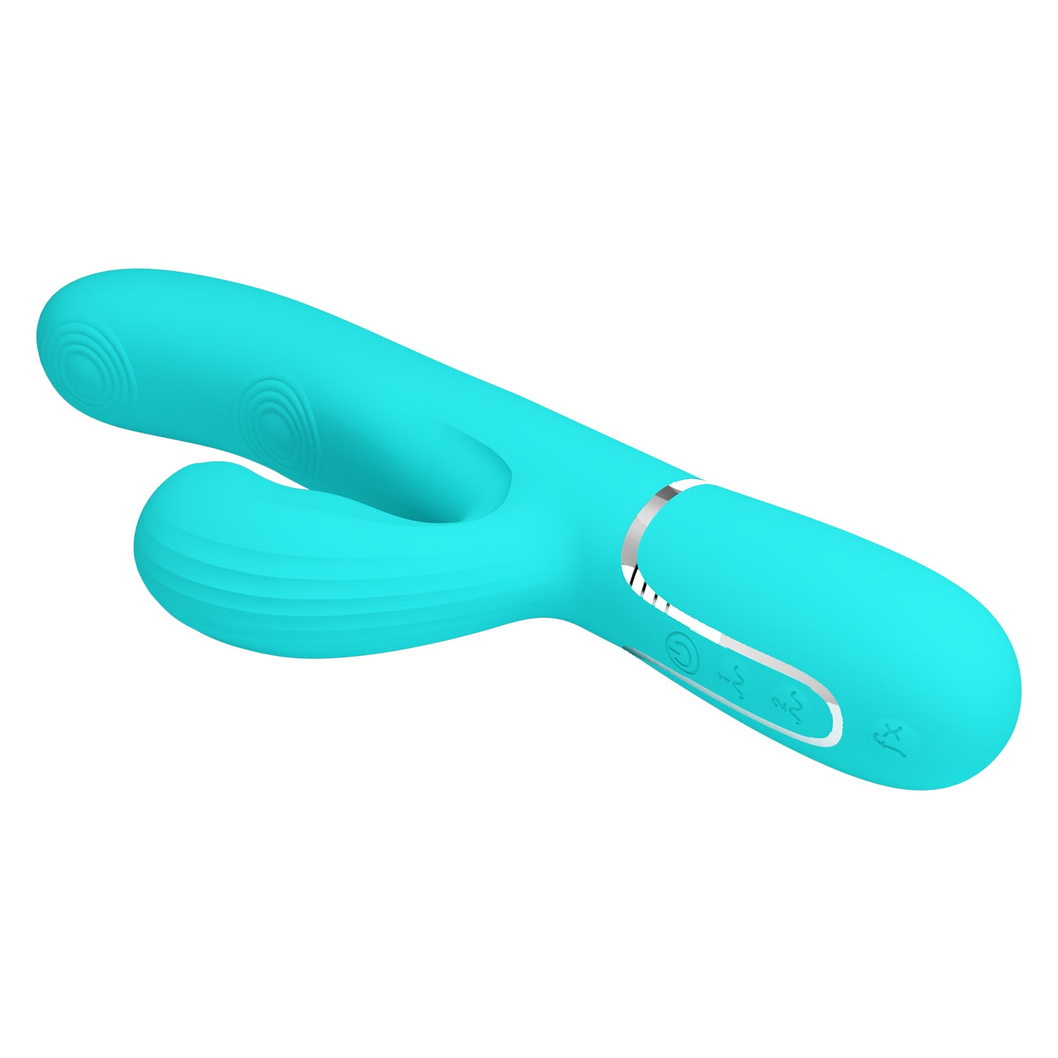 Perdita Twinkled Tenderness Vibrator - Turquoise-Vibrators-Pretty Love-Andy's Adult World