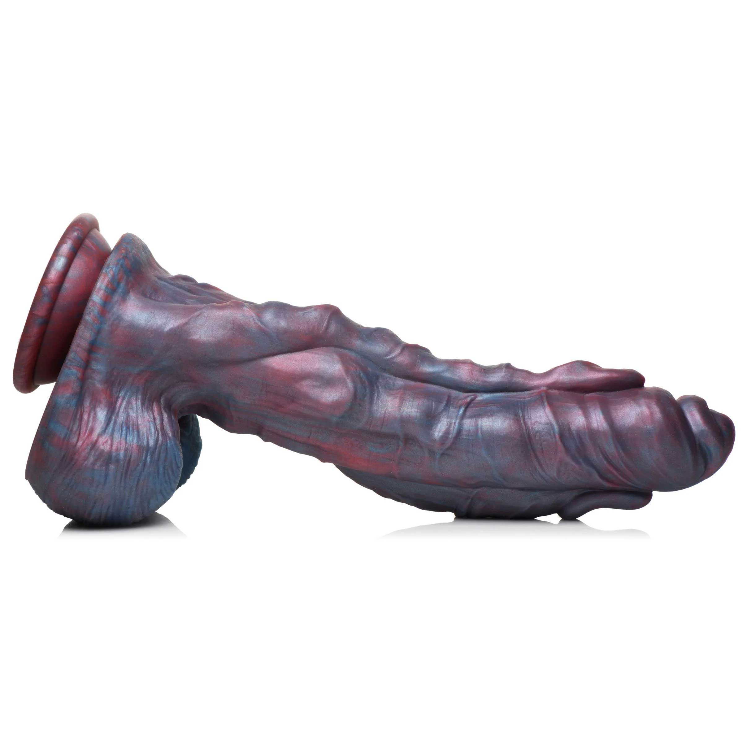 Hydra Sea Monster Silicone Dildo - Purple-Dildos & Dongs-XR Brands Creature Cocks-Andy's Adult World