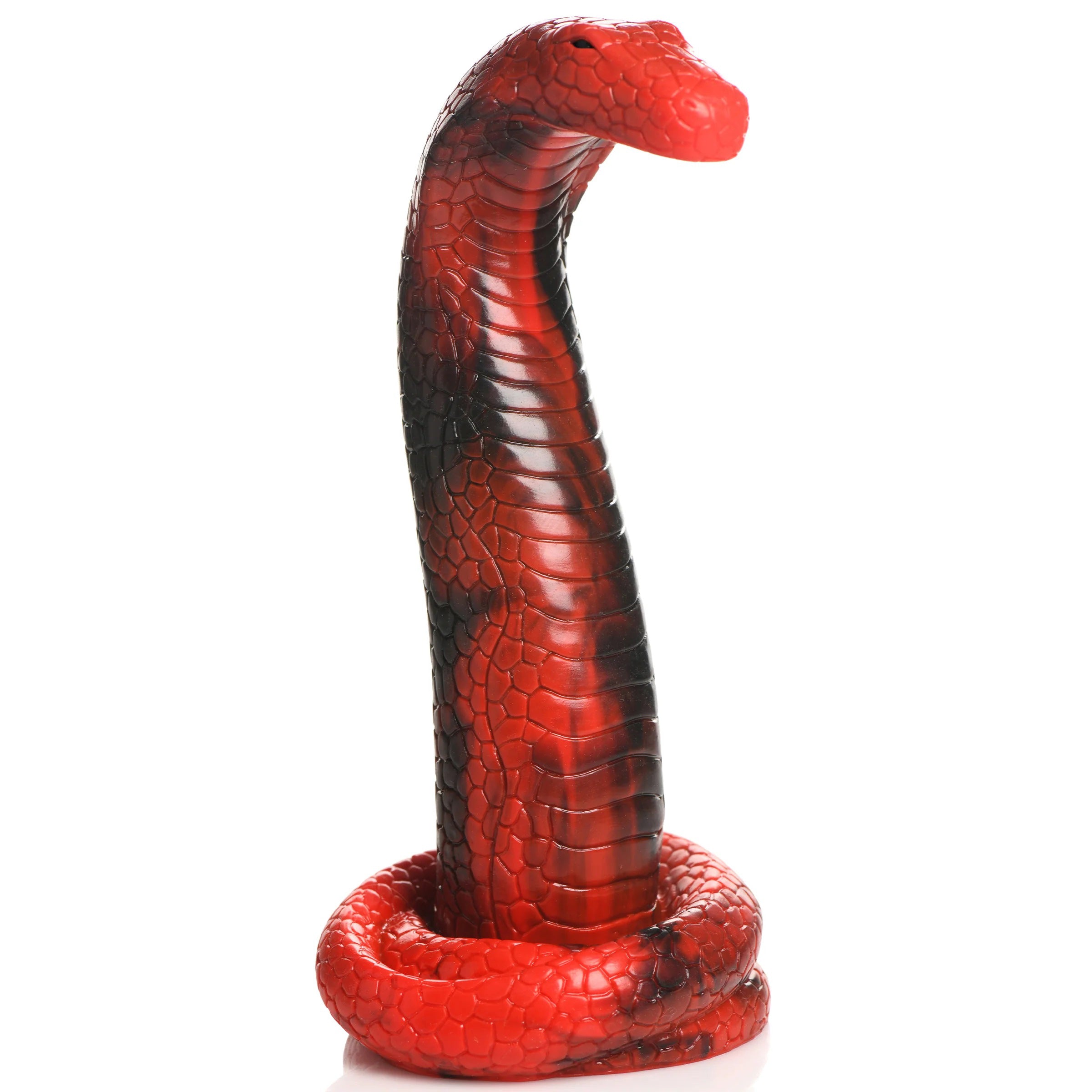 King Cobra King Cobra Silicone Dildo - Red-Dildos & Dongs-XR Brands Creature Cocks-Andy's Adult World