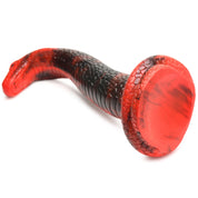 King Cobra King Cobra Silicone Dildo - Red-Dildos & Dongs-XR Brands Creature Cocks-Andy's Adult World