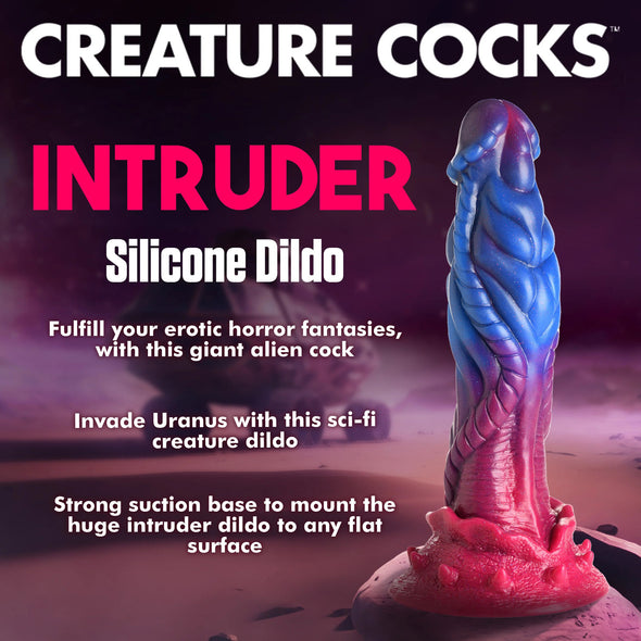 Intruder Alien Silicone Dildo-Dildos & Dongs-XR Brands Creature Cocks-Andy's Adult World