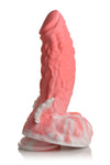 Pegasus Pecker Winged Silicone Dildo - Pink/white-Dildos & Dongs-XR Brands Creature Cocks-Andy's Adult World