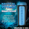 Pussidon Sea Monster Stroker - Blue-Masturbation Aids for Males-XR Brands Creature Cocks-Andy's Adult World