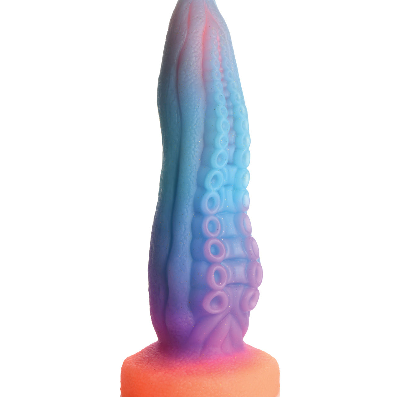 Tenta-Cock Glow-in-the-Dark Silicone Dildo-Dildos & Dongs-XR Brands Creature Cocks-Andy's Adult World