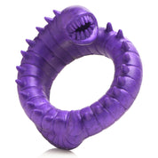 Slitherine Silicone Cock Ring - Purple-Cockrings-XR Brands Creature Cocks-Andy's Adult World