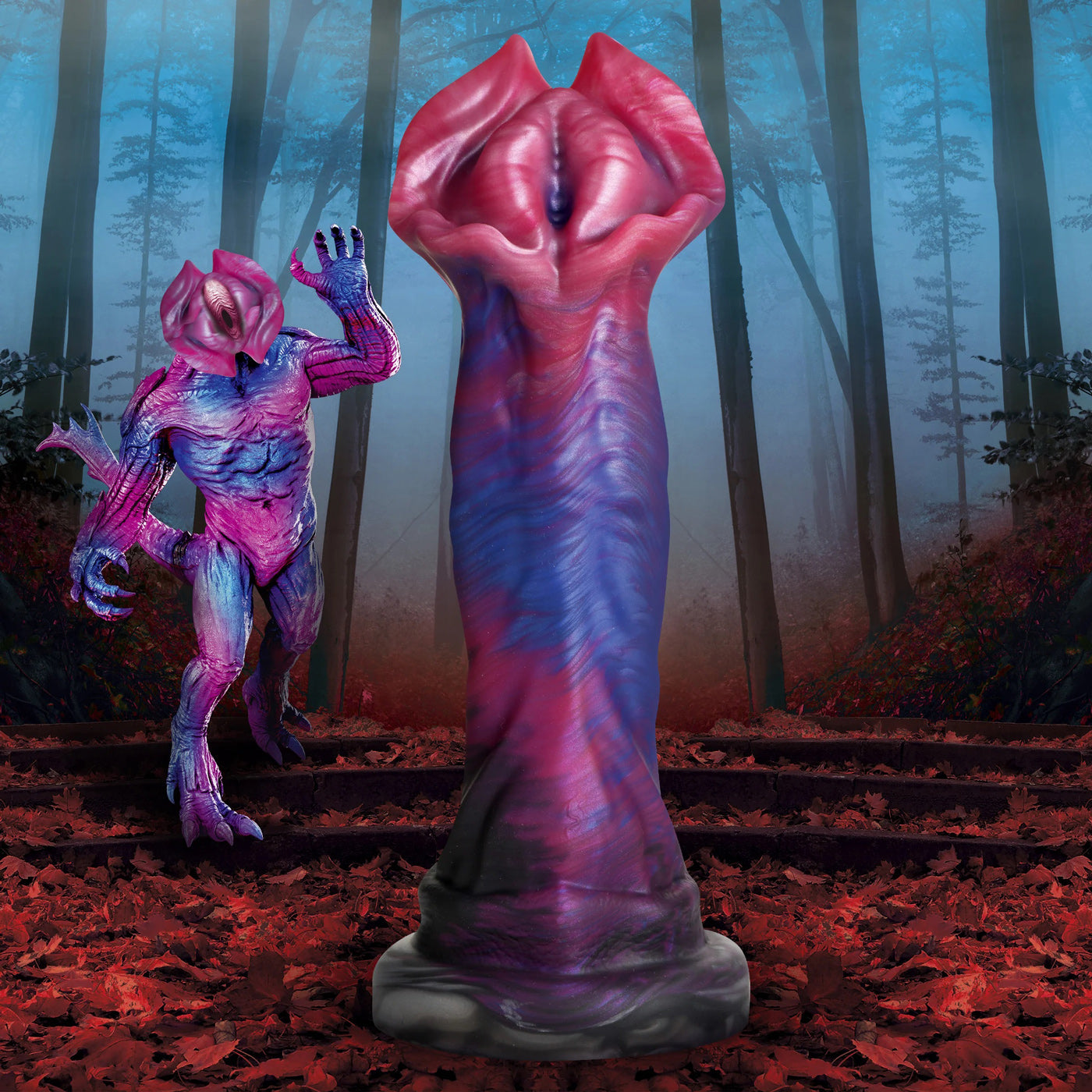 Demogorgon Silicone Dildo-Dildos & Dongs-XR Brands Creature Cocks-Andy's Adult World