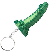 Cockness Monster Keychain - Green-Gag Gifts & Novelties-XR Brands Creature Cocks-Andy's Adult World