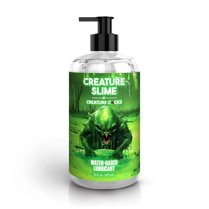 Creature Slime Water Based Lubricant 16oz-Lubricants Creams & Glides-XR Brands Creature Cocks-Andy's Adult World