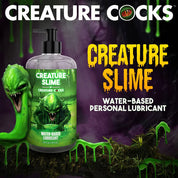 Creature Slime Water Based Lubricant 16oz-Lubricants Creams & Glides-XR Brands Creature Cocks-Andy's Adult World