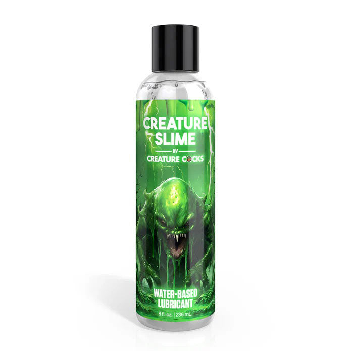 Creature Slime Water Based Lubricant 8oz-Lubricants Creams & Glides-XR Brands Creature Cocks-Andy's Adult World