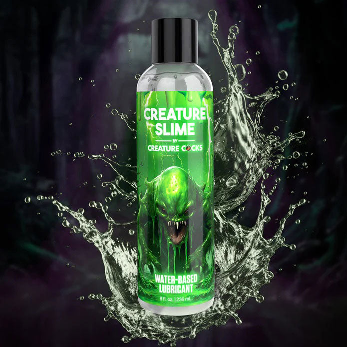 Creature Slime Water Based Lubricant 8oz-Lubricants Creams & Glides-XR Brands Creature Cocks-Andy's Adult World