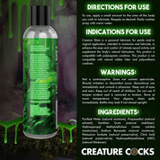 Creature Slime Water Based Lubricant 8oz-Lubricants Creams & Glides-XR Brands Creature Cocks-Andy's Adult World