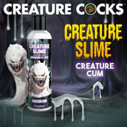 8oz Creature Slime Creature Cum Unscented Jizz - Lubricant - Clear-Lubricants Creams & Glides-XR Brands Creature Cocks-Andy's Adult World