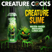 8oz Creature Slime Green Slime Water-Based - Lubricant-Lubricants Creams & Glides-XR Brands Creature Cocks-Andy's Adult World